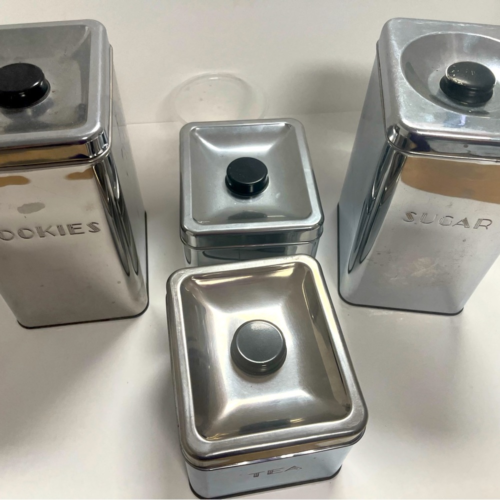 VINTAGE CANISTER SET